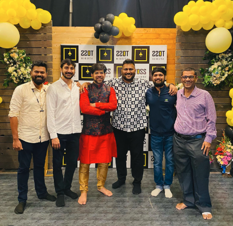 Social Imli founder with partners at a client launch event