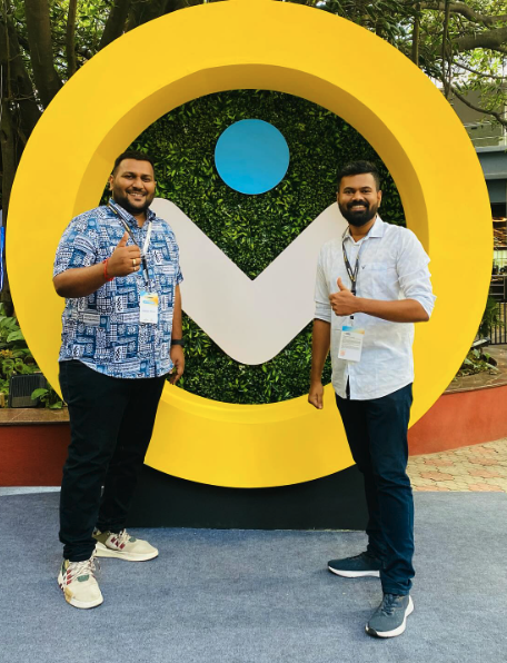 Social Imli team at a digital marketing conference
