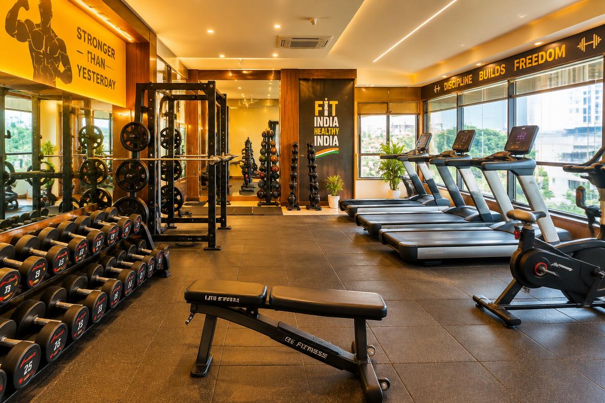 Gold's Gym — Digital Advertisement project (illustrative)